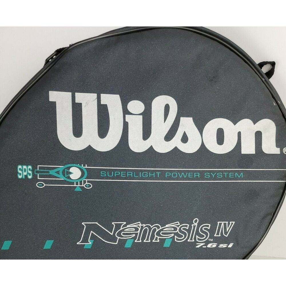 Wilson Nemesis IV SPS 7.6 Si Oversize Frame Geometry Tennis Racquet Full Cover - Picture 3 of 11